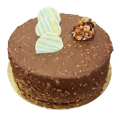 Doğum Günü İçin 2-3 Kişilik Sade Çikolatalı Pasta