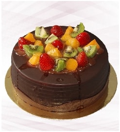 Hasbahçe Karışık Meyveli Bol Kremalı Yaş Pasta 2-3 Kişilik