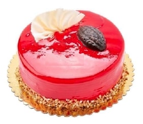 Özel Ambalajlı 6–9 Kişilik Sade Klasik Frambuazlı Yaş Pasta